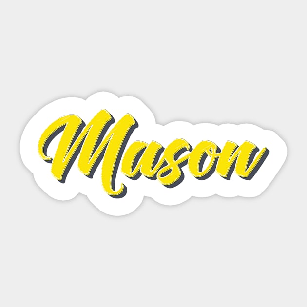Mason Sticker by ProjectX23